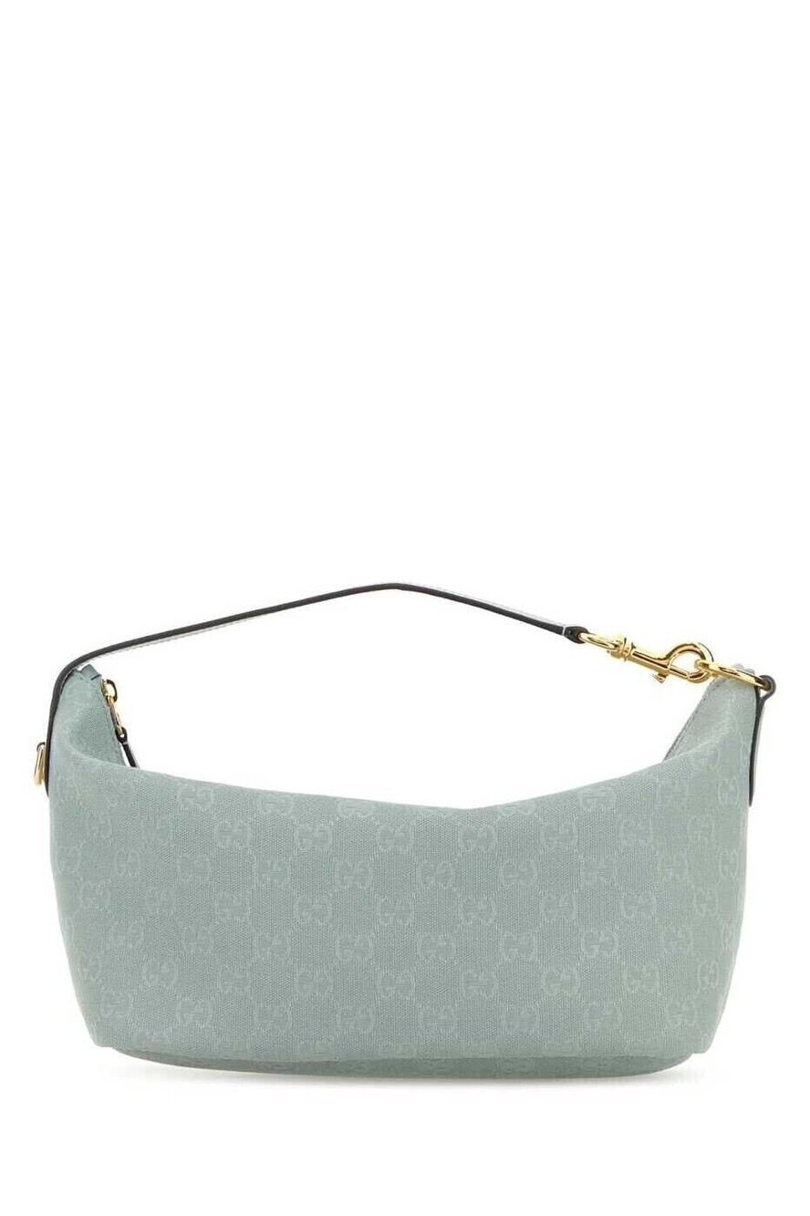 Gucci Hobo Leather Shoulder Bag Blue